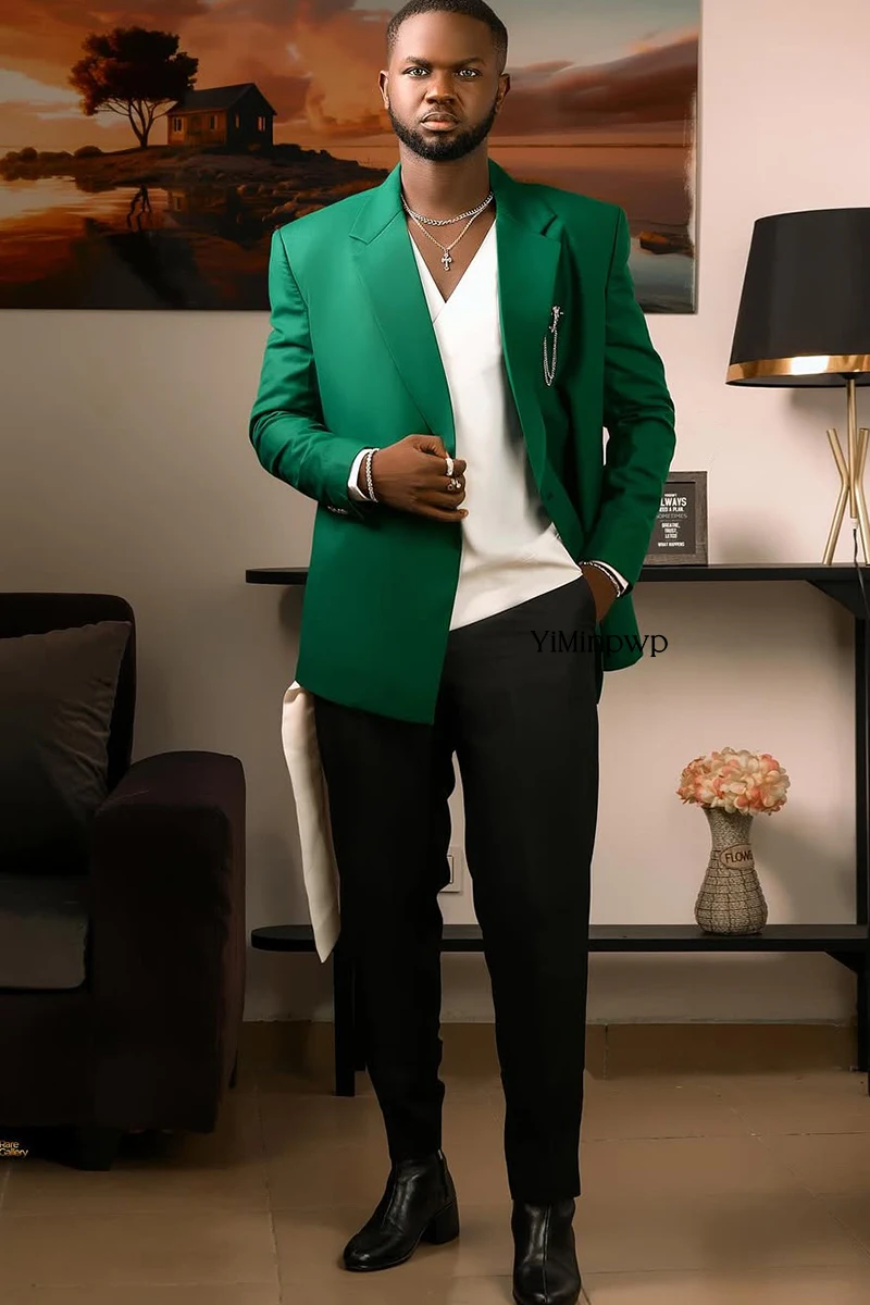 Jas Pengantin Pria 2026, Tuxedo Formal untuk Pesta Prom, Kerah Runcing, Jas Pria, Pakaian Baru, Kostum Tuxedo Pria