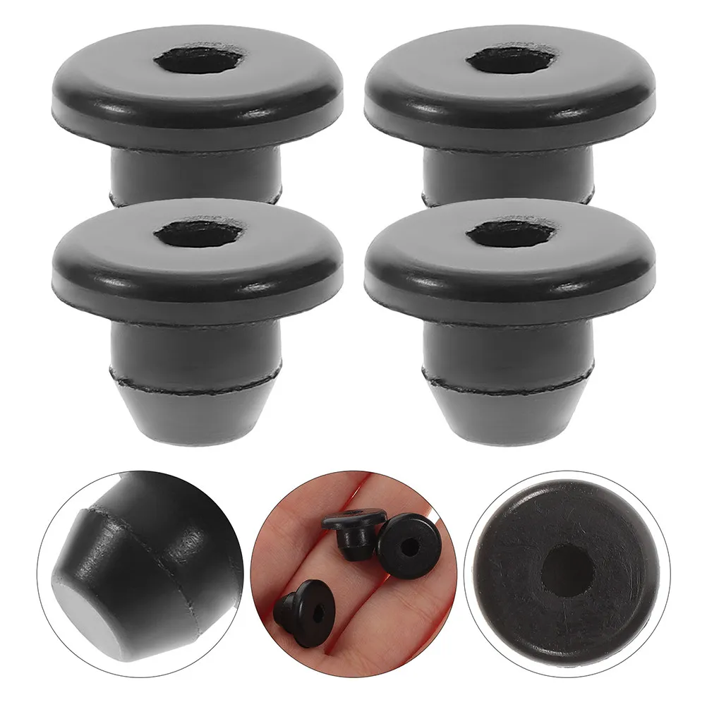 

30Pcs Hydraulic Jack Oil Plugs Black Rubber Filler Bungs for Bottle Floor Horizontal Jacks Sealing Leak Prevention Auto Repair