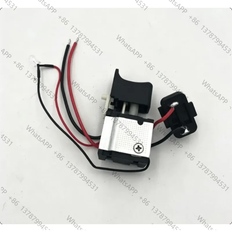 1Pc 7.2-24V 12A for Lithium Battery Cordless Drill Switch Speed Control Electric Drill Trigger Switch with Small Light