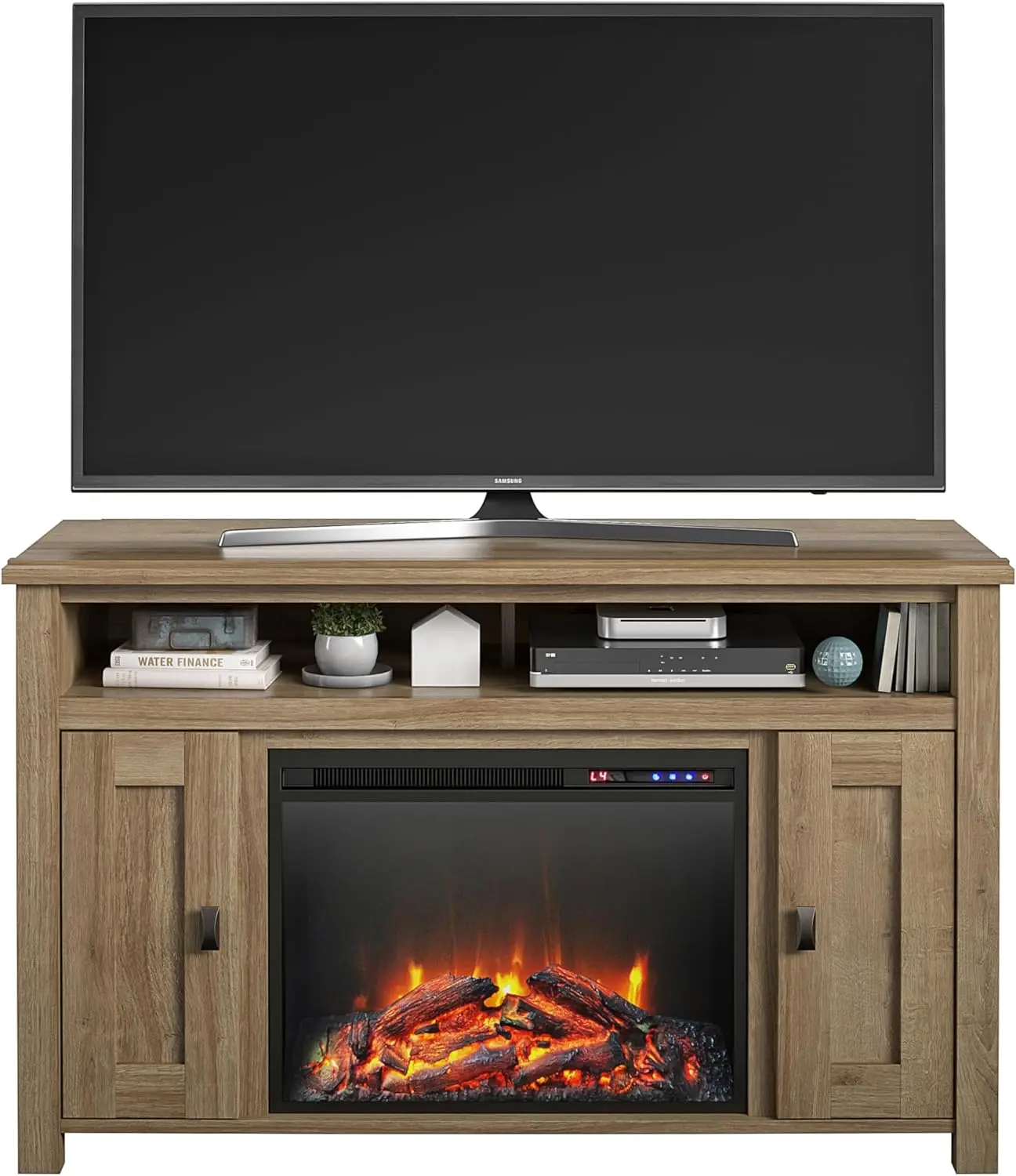 Farmington Electric Fireplace Console for TVs up to 50