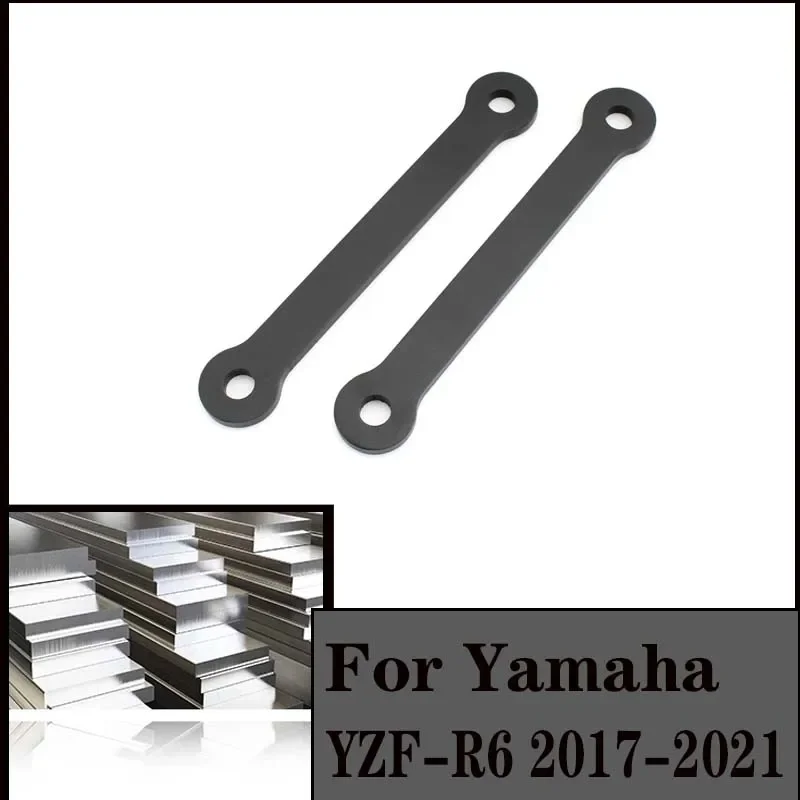 

For Yamaha YZF-R6 2017-2021 YZFR6 2020 2019 2018 Motorcycle Rear Suspension Drop Link Kit The body is lowered by 30MM YZFR6