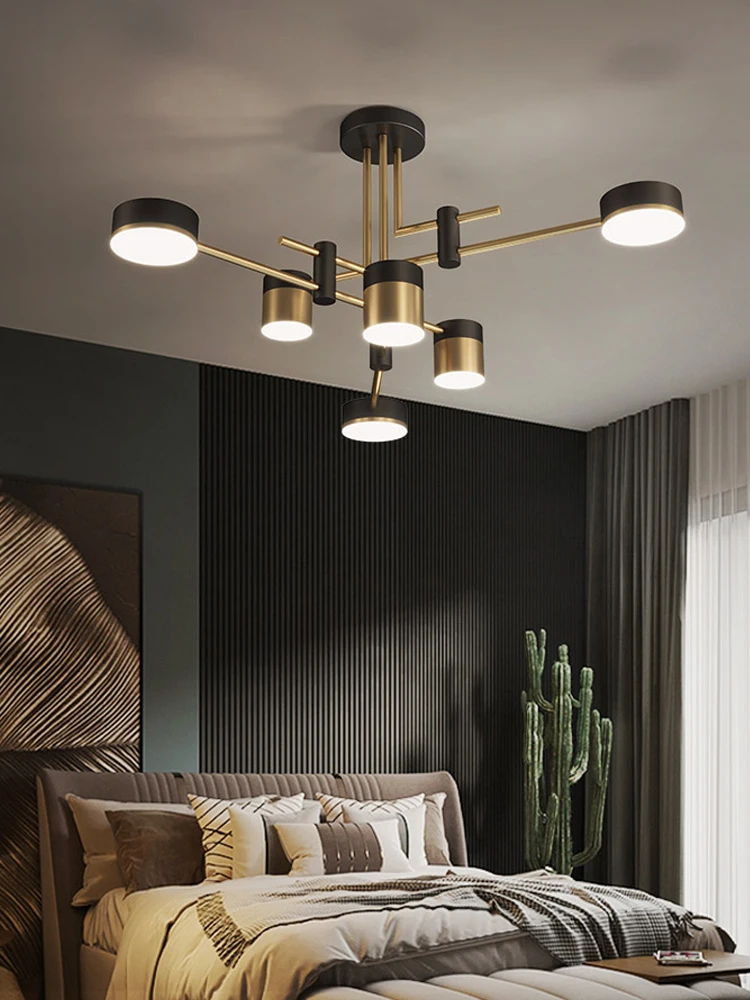 

Minimalist Style Modern Chandelier Designer Creativity Living Room Bedroom LED Pendant Light Dining Room Decoration Pendent Lamp