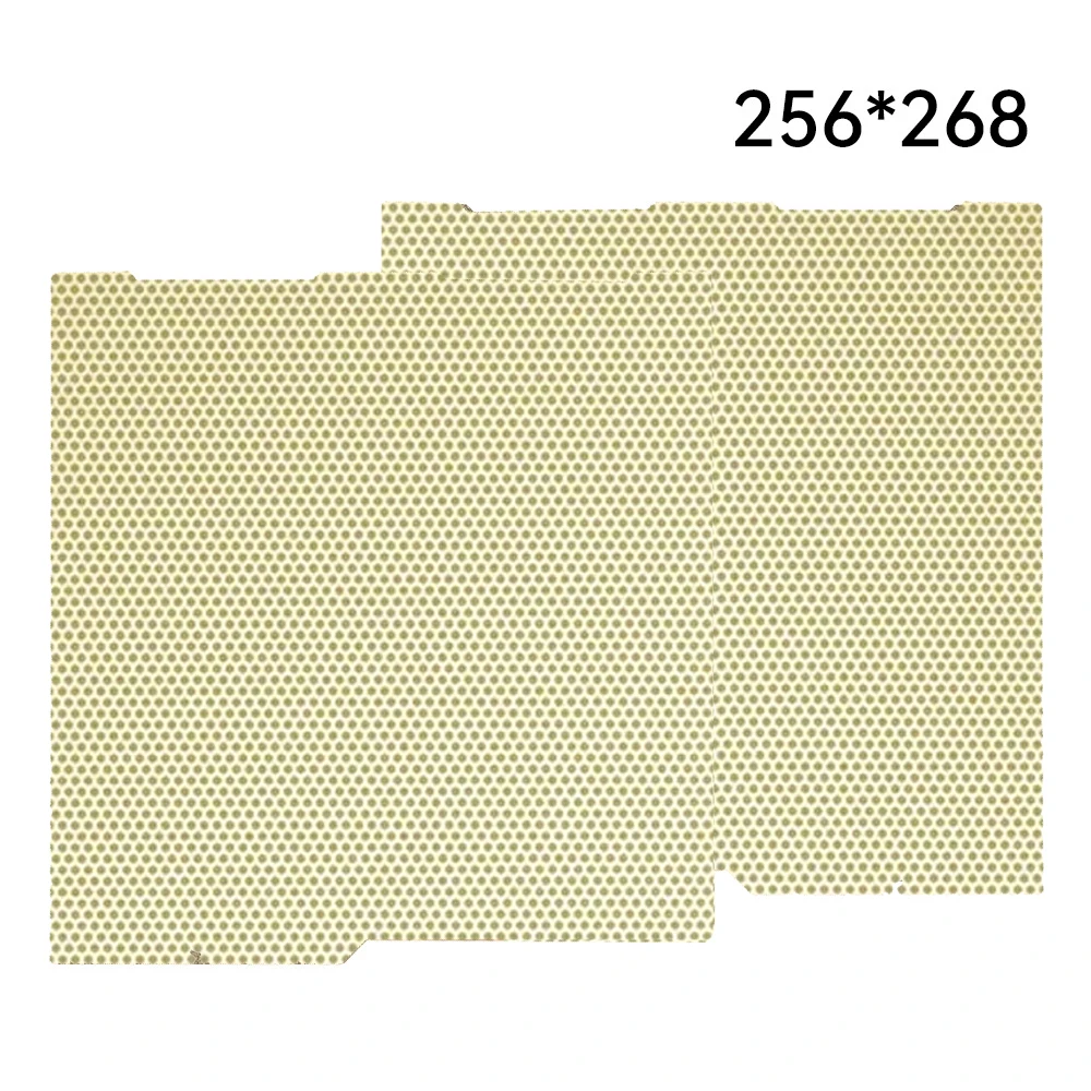 Kobra 3-Bauplatte Kobra 3 Pei strukturiertes PEO 256 x 268 für Anycubic Kobra 3 Combo-Bauplatte Ersatzteile doppelseitiges Heizbett