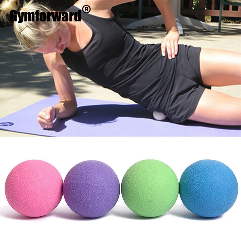 Fitness Workout Training Massage Lacrosse Ball Gym Crossfit Yoga Exercise Muscle Relief Trigger Point Knot Relax Hockey Balls