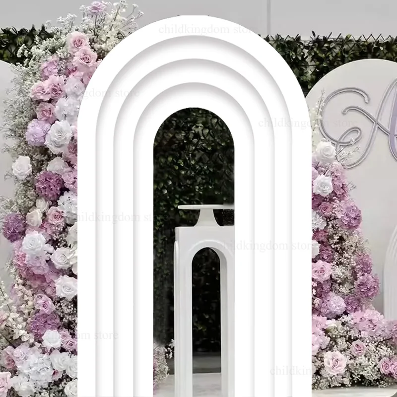 170cm Hollow Out Open Space Wedding Arch Backdrop for Bridal Shower Boho Birthday Christmas Party Background Backdrops Decor