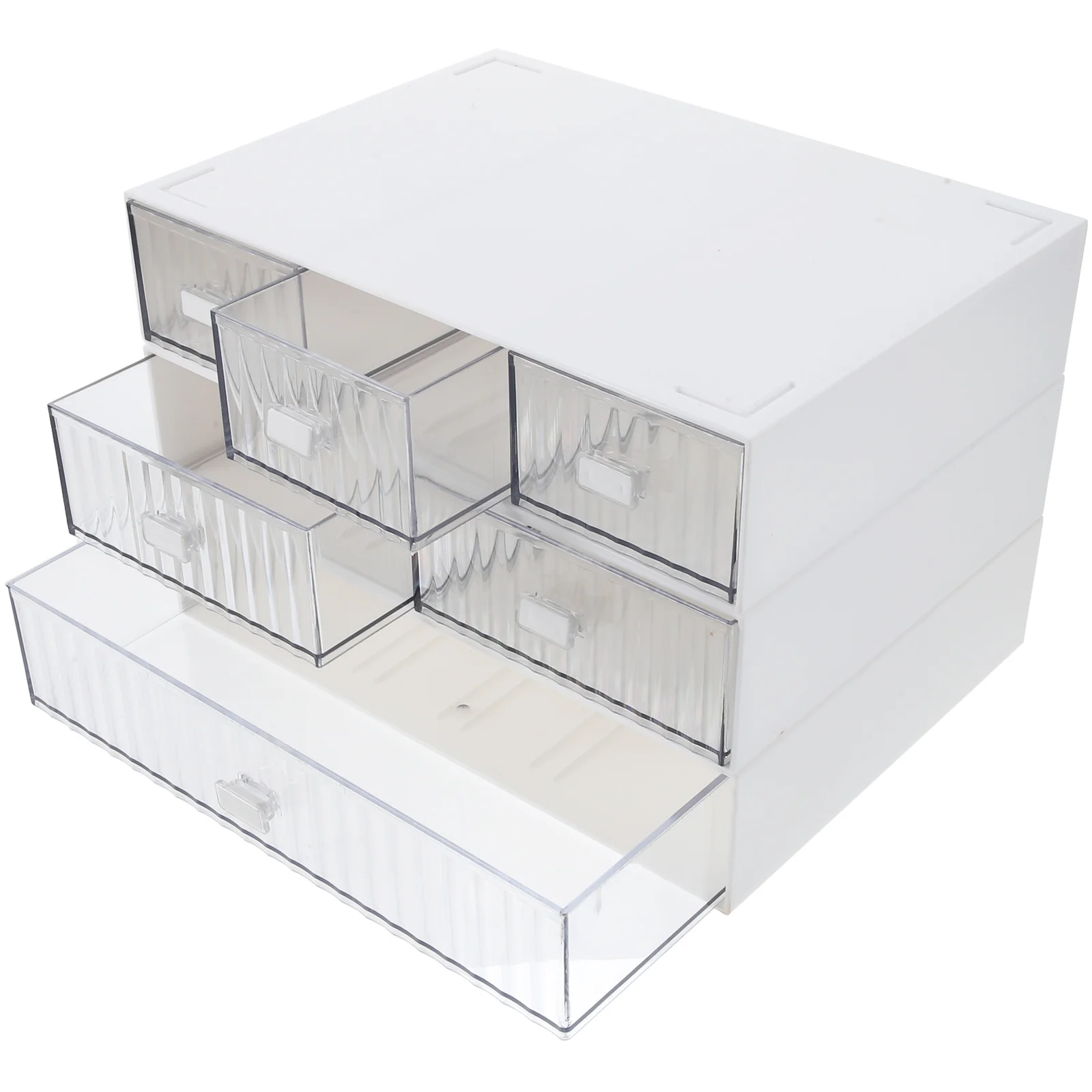 

1Set Stackable Drawer Desk Organizer Storage Box Desktop Storage Drawers Practical Makeup Organizer Desktop Drawers