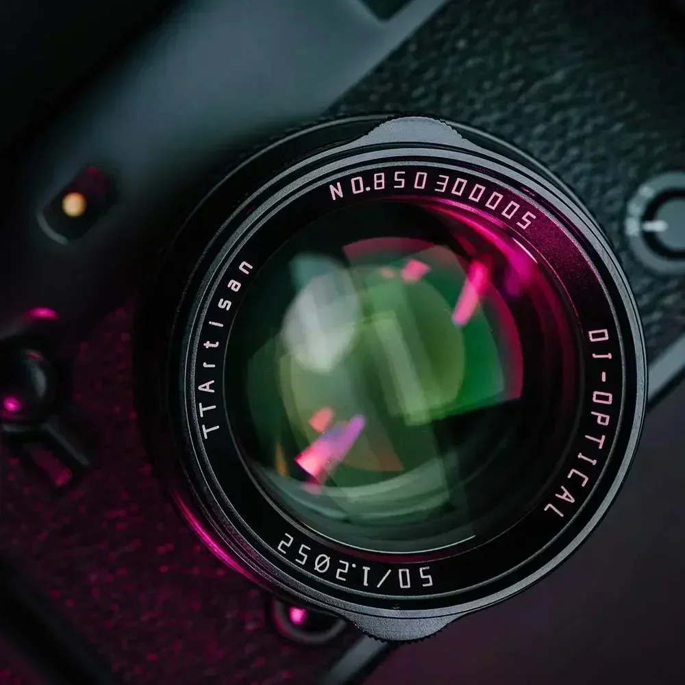 TTArtisan 50 مللي متر F1.2 APS-C فتحة كبيرة عدسات تركيز يدوية لـ FUJIfilm X Canon M Nikon Z Sony E Panasonic Olympus M43 Mount