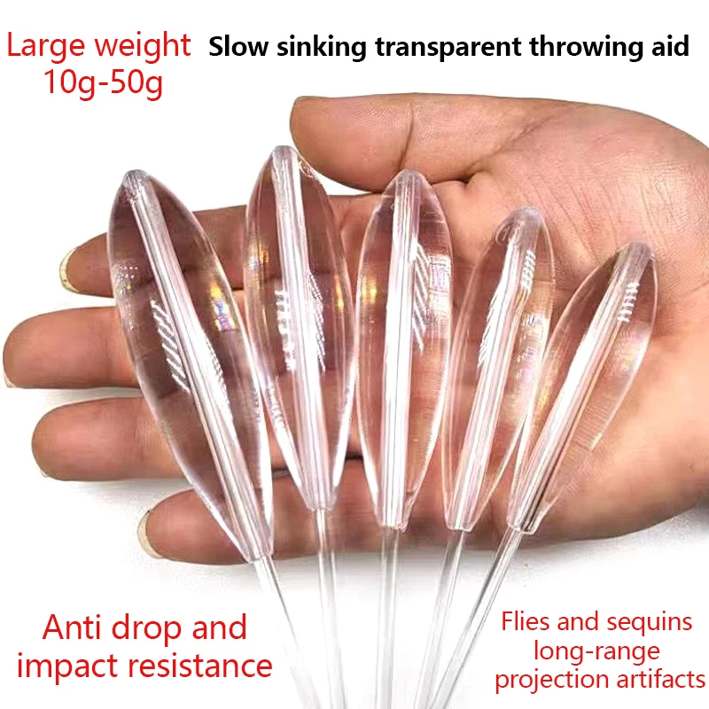 1PC 15g/20g/25g/30g/35g Plastic Clear Fishing Float Upward Sinking Bobber For Carp Catfish Trout Bass Sea Lure Fishing Tackle