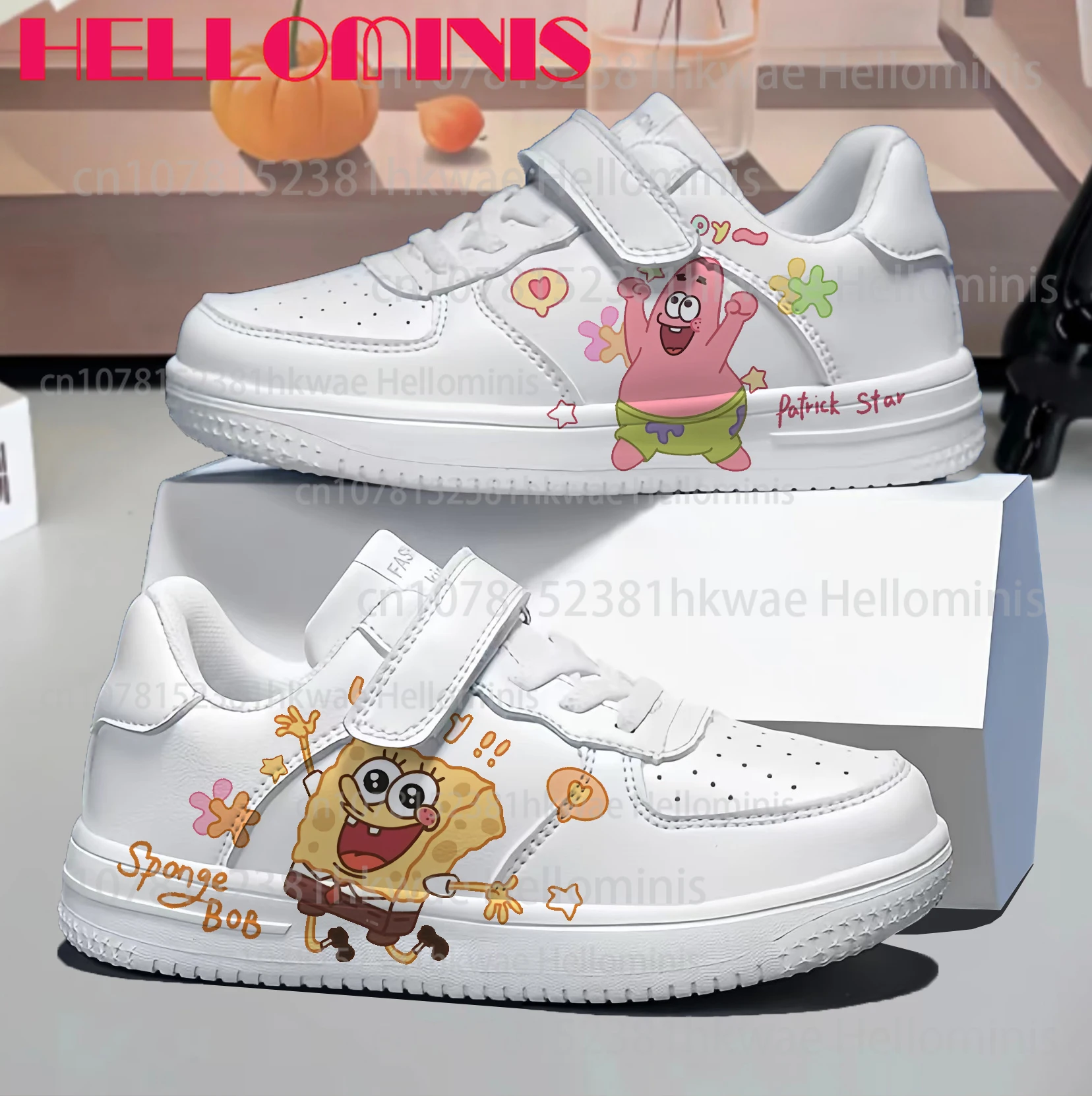 أحذية سبونجبوب العصرية الكاجوال أحذية رياضية للأطفال والطلاب والأطفال وكرة السلة والبنات والأولاد أحذية رياضية للجري هدية