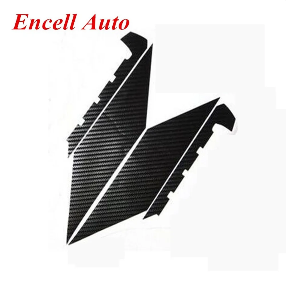 Car Carbon Fiber Sticker Front Grill Stickers for Ford Focus 3 MK3 2012 2013 2014 2015 Decal Grille Accessories