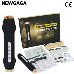 NEWGAGA Facial CO2 Oxygen Bubble Machine Oxygen Jet Spa Capsule Serum Gel Facial Massage Exfoliate Rejuvenation Beauty Device