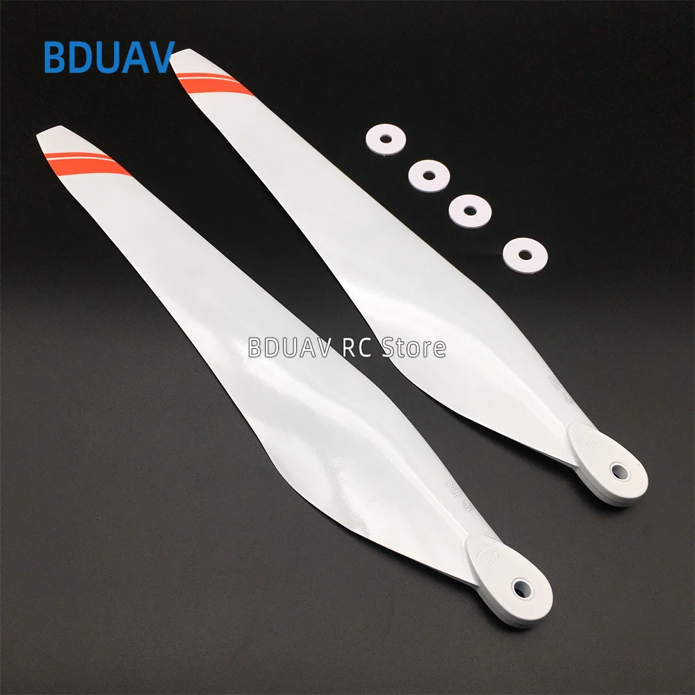 

1PCS Copy FOC folding Carbon fiber plastics White 3411 CW CCW propeller For X9 power system motor for 16kg Agricultural drone