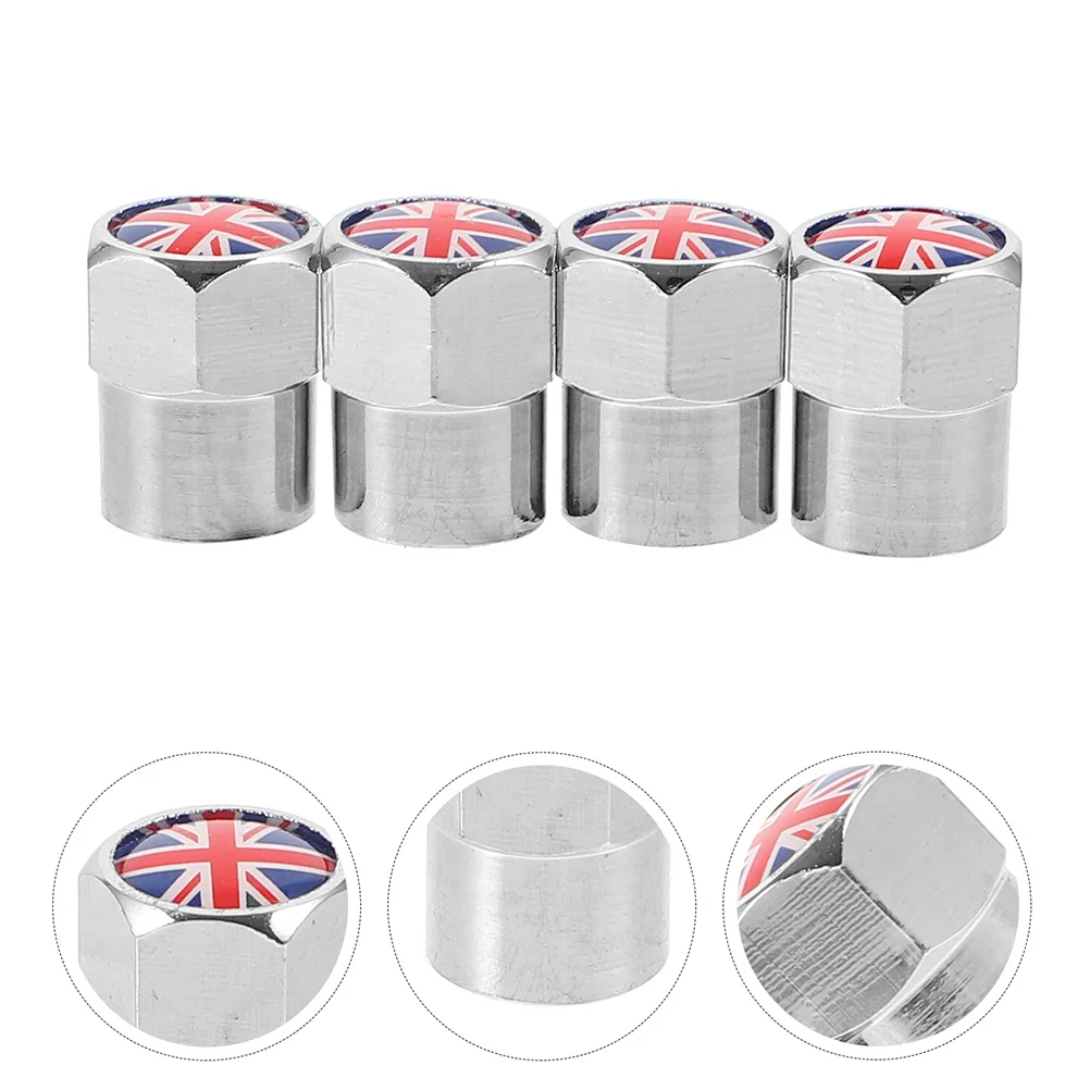 

8Pcs Automotive Valve Caps Tire Stem Caps Heavy Duty Stainless Steel Protection Covers for Vehicle Wheels Trucks Motorcycles Uk