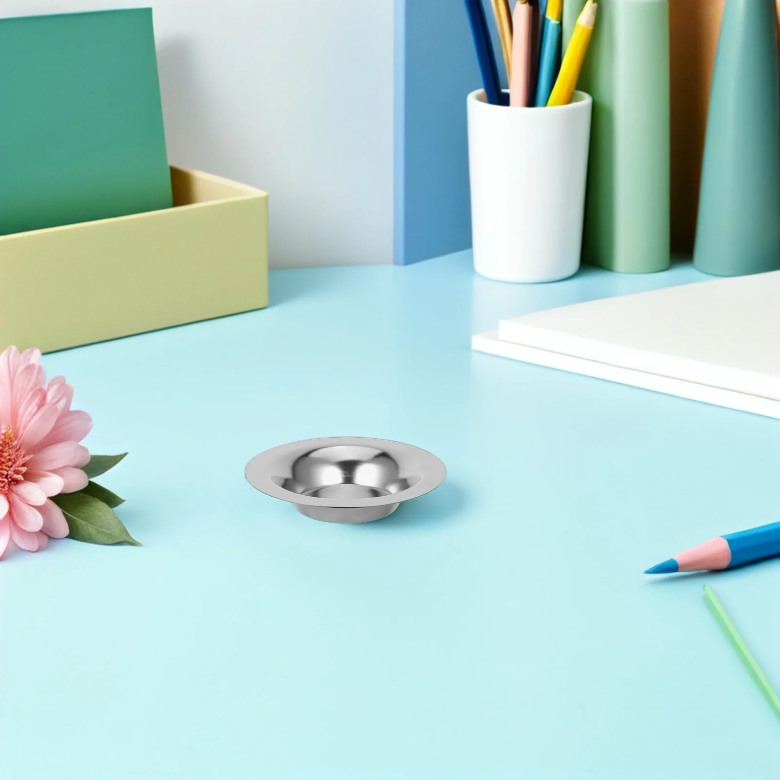 

2Pcs Stainless Steel Wax Heater Plate Even Heat Distribution Wax Melting Furnace for Fragrance Oils Home Spa Relaxation