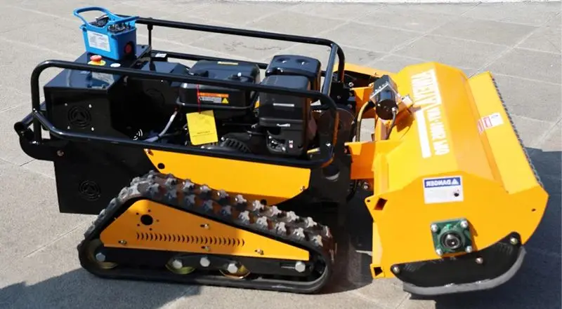 تخصيص أفضل بيع التحكم عن بعد الزاحف جزازة العشب البلدية والآلات البيئية مع شهادة CE / EPA