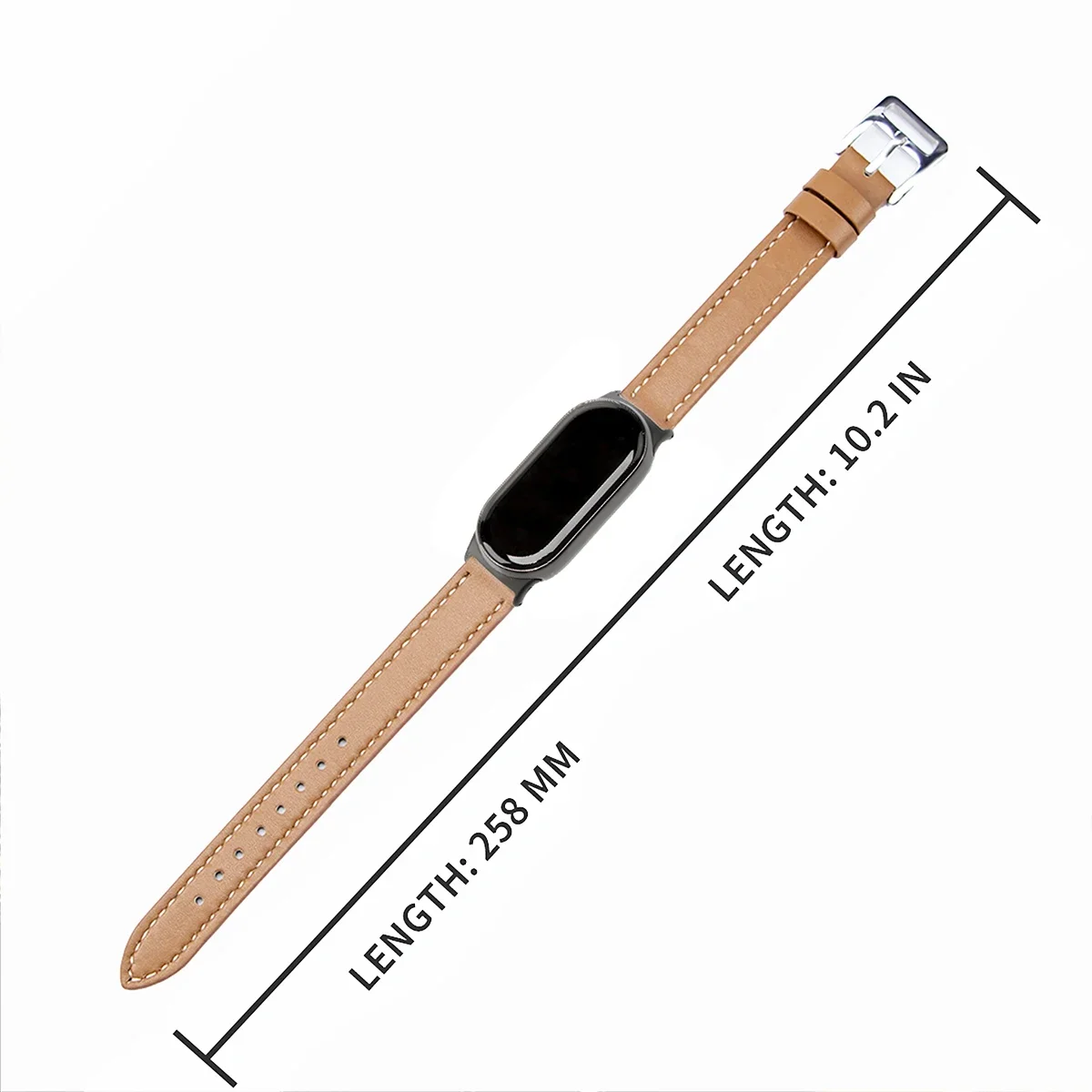 For Mi Band 8 Strap Leather For Xiaomi Mi Band 8 Wrist Strap Correa Watch Replacement Miband 8 NFC Sports Bracelet band Pulseira image 6