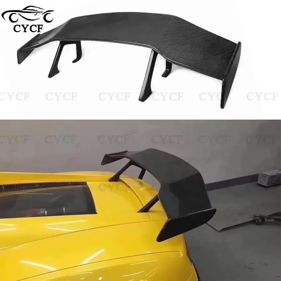 Carbon fiber/fiberglass body kit for Lamborghini Huracán LP 550 LP 610 Racing Style Tailgate Luggage Spoiler