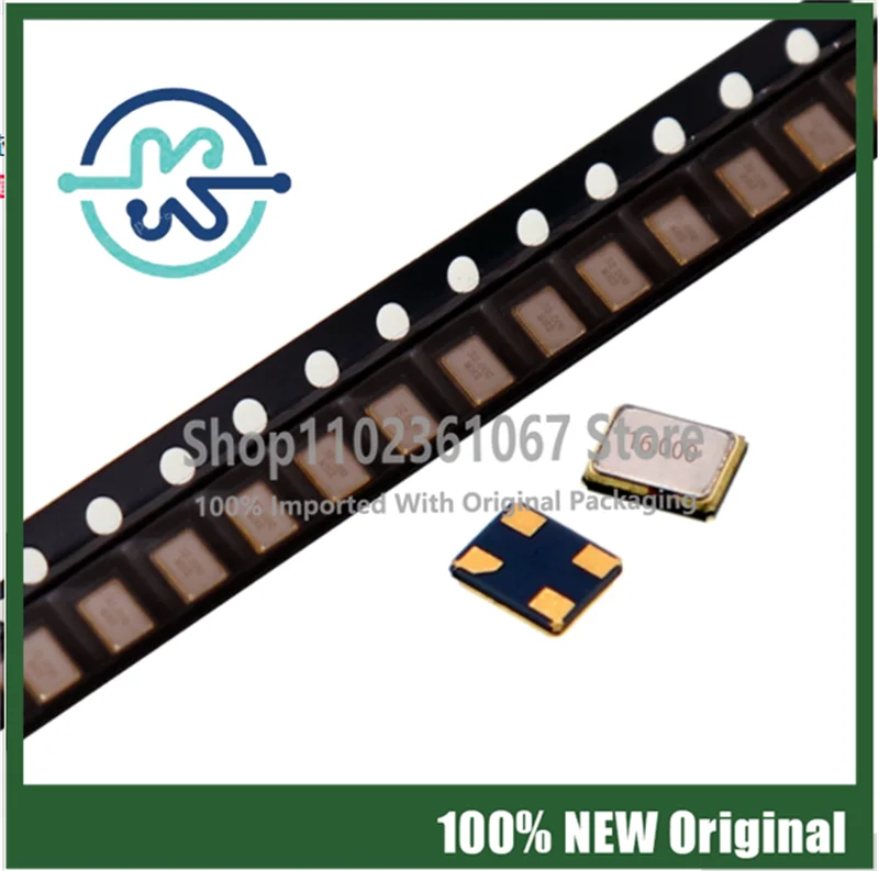 10PCS 2016 2520 Passive chip crystal oscillator 12MHZ 16MHZ 24MHZ 25MHZ 26MHZ 27MHZ 30MHZ 32MHZ 40MHZ 37.4MHZ 48MHZ 50MHZ  54MHZ