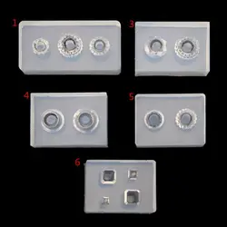 Silicone Mold Large Hole Bead Charm Bracelet Resin Jewelry Craft Tool