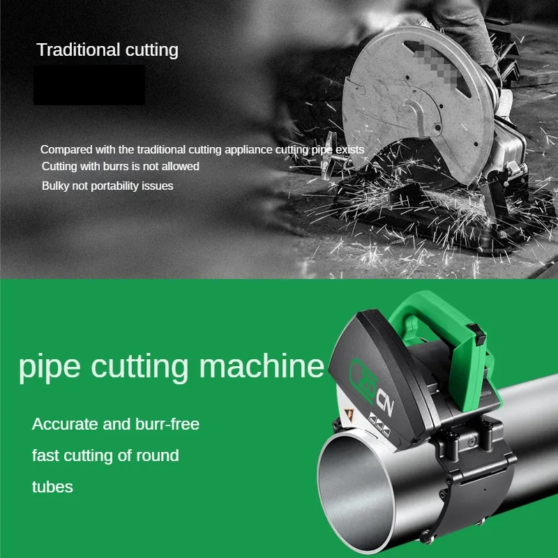 ZD220 Handheld Electric Pipe Cutter Small Steel Pipe Galvanized Cutter Stainless Steel Pipe Cutter