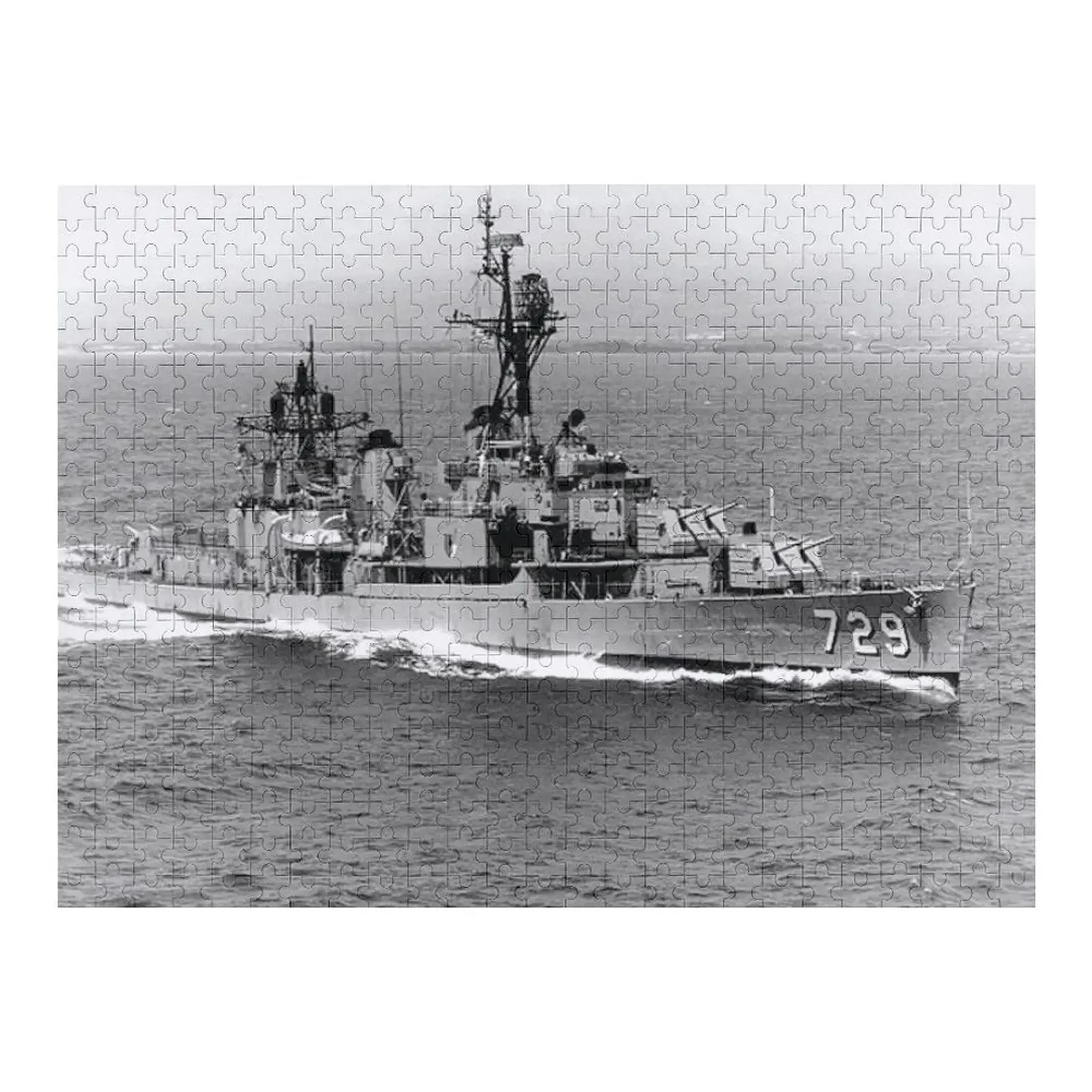 

USS LYMAN K. SWENSON (DD-729) SHIP'S STORE Jigsaw Puzzle Adult Wooden Puzze Iq Personalize Wood Photo Personalized Puzzle