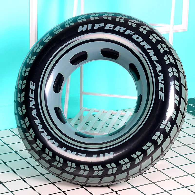

2026 New INTEX 59252 Tire Swimming Ring Thickened For Adults And Kids Inflatable Armpit Float Life Ring Beach Party Toy