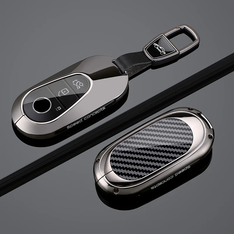 

Чехол для автомобильного ключа из TPU и цинкового сплава для Mercedes-Benz CES class GLC W206 W214 W223 E300 C260 C300 S450 S500 S400, аксессуары для ключей