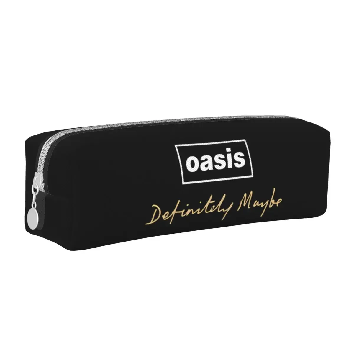 الموسيقى البريطانية بالتأكيد ربما شعار مقلمة جميلة O-واحة صندوق القلم حقيبة الطالب سعة كبيرة الطلاب مدرسة قلم رصاص الحقيبة #1