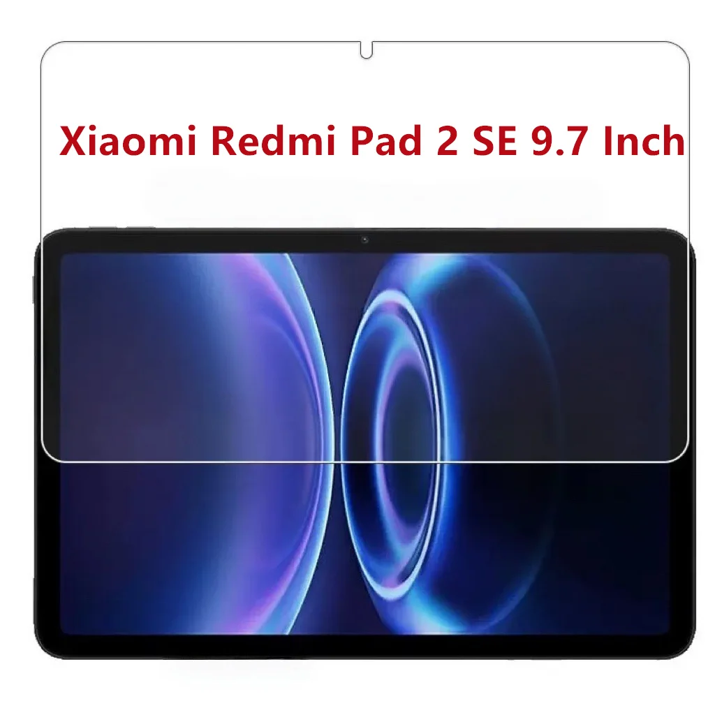 1 PCS Tablet Tempered Glass Screen Protector For Xiaomi Redmi Pad 2 SE 9.7 inch Anti Scratch Bubble Free Clear Protective Film