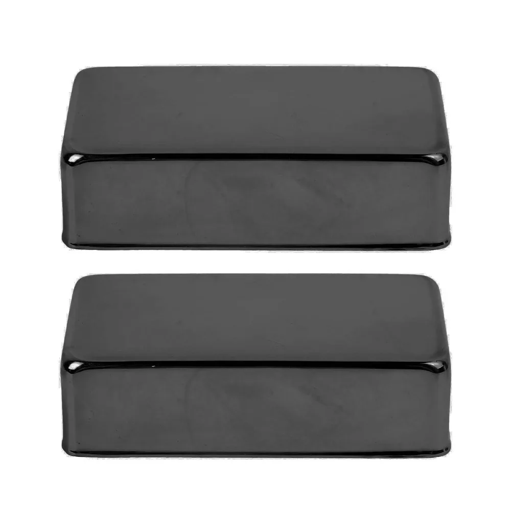2pcs ​Brass ​Electric Guitar Pickup Cover​ ​Sealed Coil Pickup​ ​Sealed Humbucker Guitar Pickup Covers​ ​No Holes