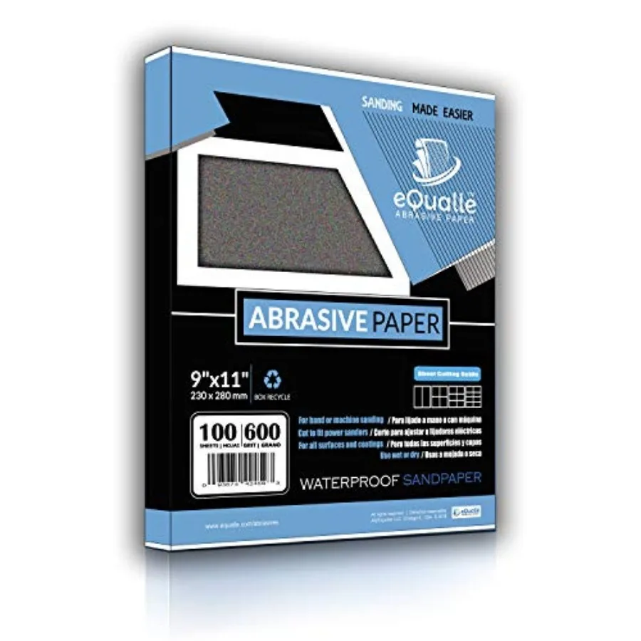 

Sandpaper Sheets 0-Pack Bulk Ultra-Fe Sandpaper for Large-Scale Woodworkg Drywall Sanding Paint Prep and Auto Detailing Lijas 6