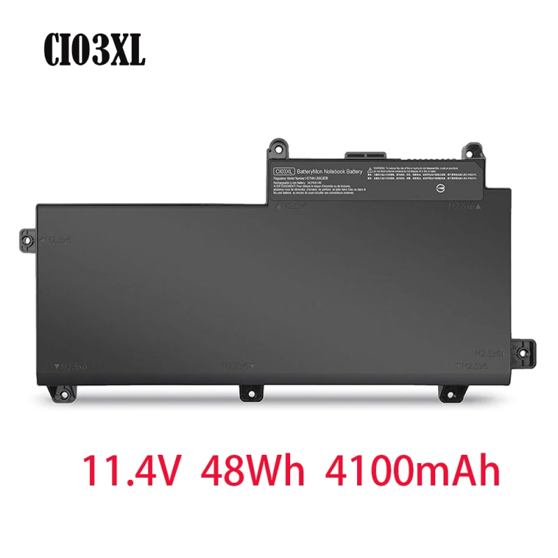 CI03XL แบตเตอรี่แล็ปท็อป CI03สำหรับ HP Probook 640 G2 G2 650 G2 655 G2 645 G3 G3 820 G3 HSTNN-UB6Q 801554-001