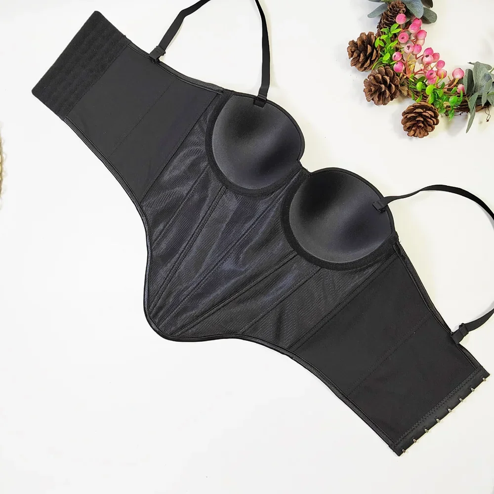 Corsés de moda, corpiño Push Up, Tops, ropa de mujer, corsé gótico debajo del busto, Top, lencería Sexy, corpiño para discoteca, corsés, ropa de fiesta