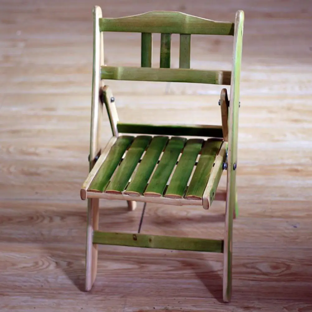 

Bamboo Folding Portable Fishing Stool Folding Chairs Simple Foldable Chairs Durable Lightweight Outdoor Home Use