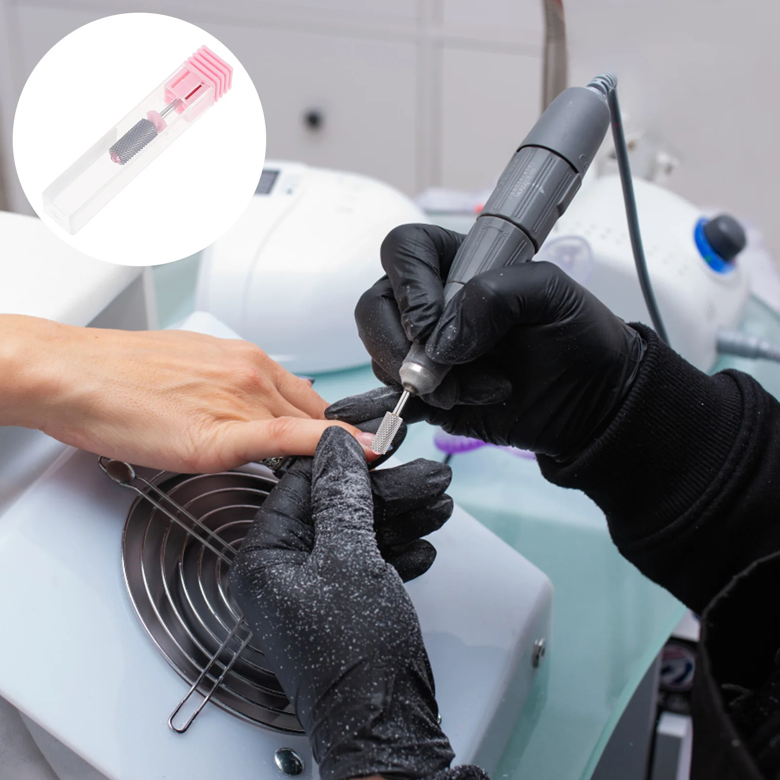 

Cuticle Cleaner Drill Bit For Nail Drill Manicure Metal Grinding Bits Acrylic Nail Art Remove Gel Polish Tool