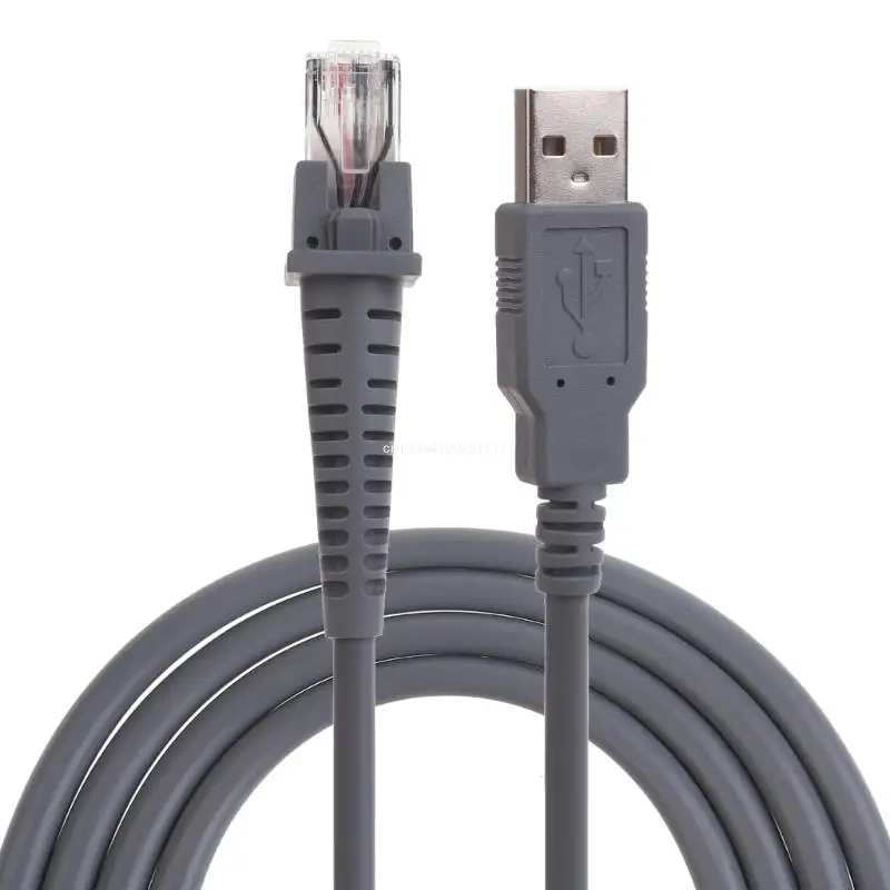 

Replacement Data Cable High Speed USB Cable Universal Scanner Cable 2m/7FT fit for GD4130 QD2100 GBT4100 Scanners DropShipping