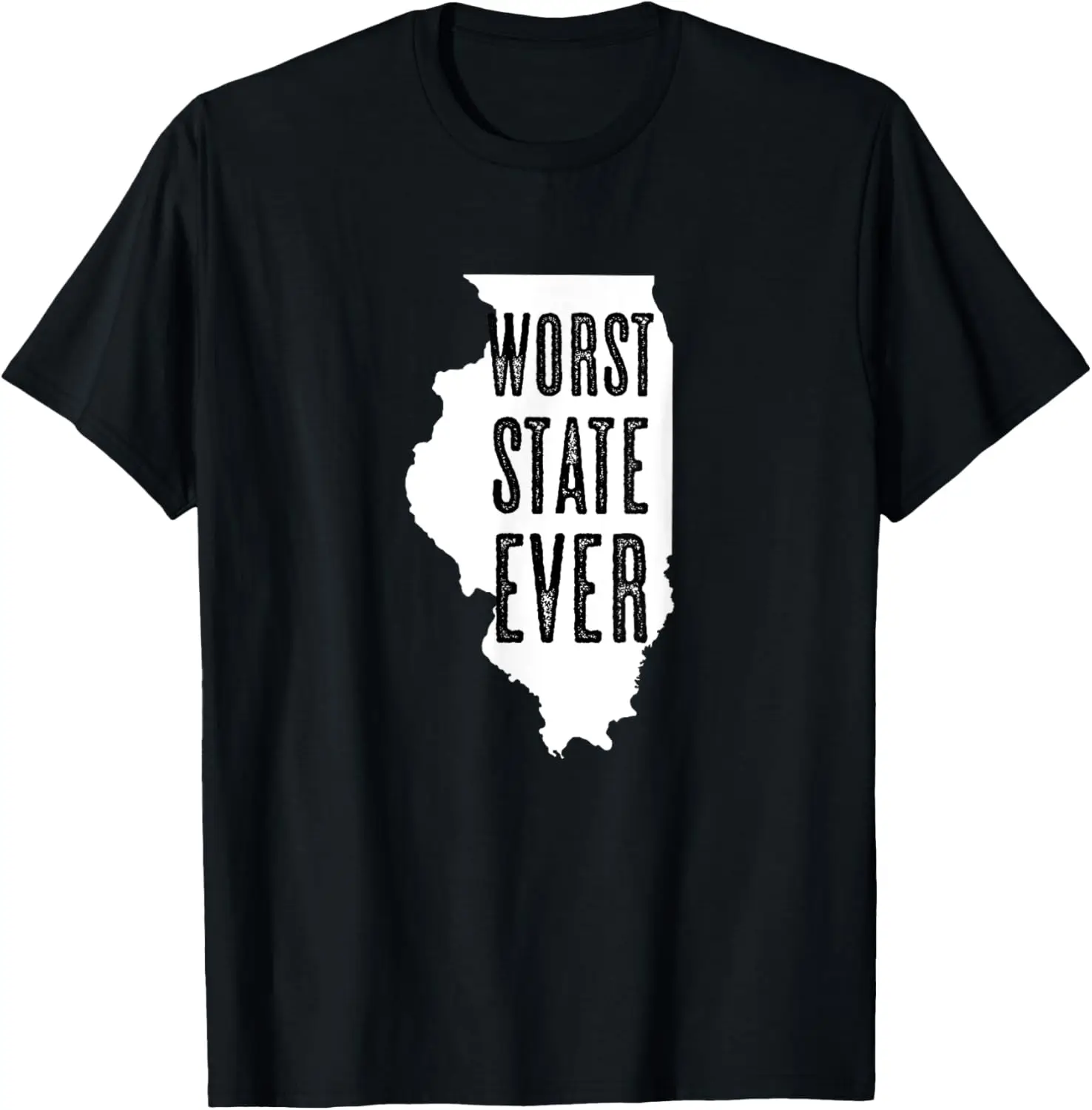 

Иллинойс — «Гордый государствен» | IL Sucks - футболка с забавным рисунком