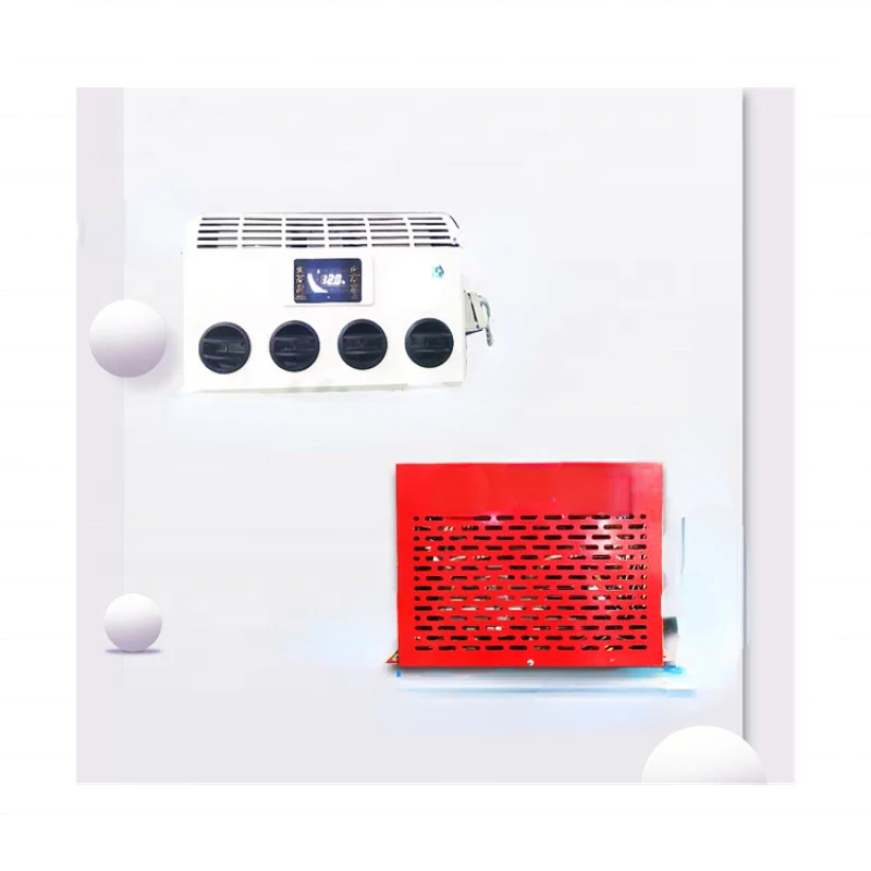 Truck Parking Cooler Truck Bus Air Conditioning System  24V 12v Split Air Conditioner For Construction Machinery