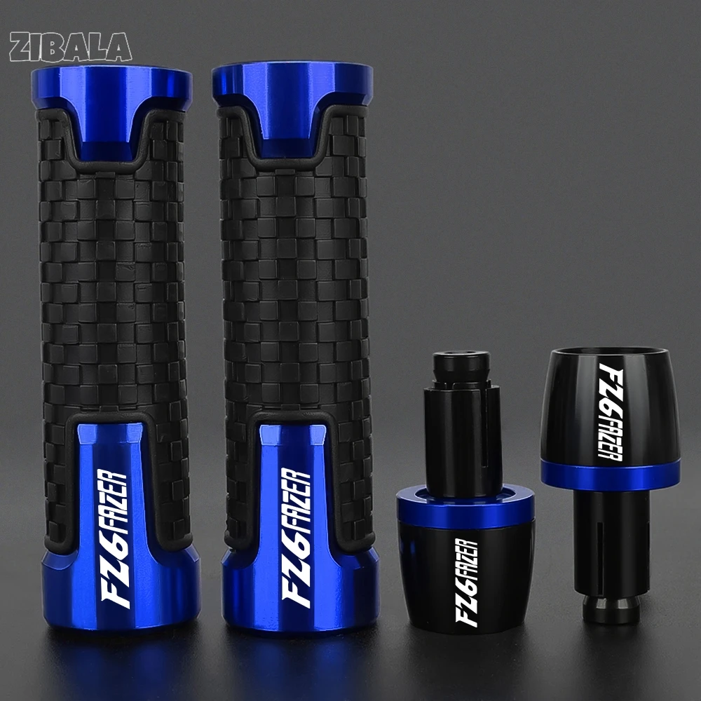 

For Yamaha FZ6 N/S FAZER FAZER 600 FZ6S FZ6N 1998~2010 Motorcycle 7/8'' 22MM Handle Bar End Hand Grip Handlebar ends Plug Cover