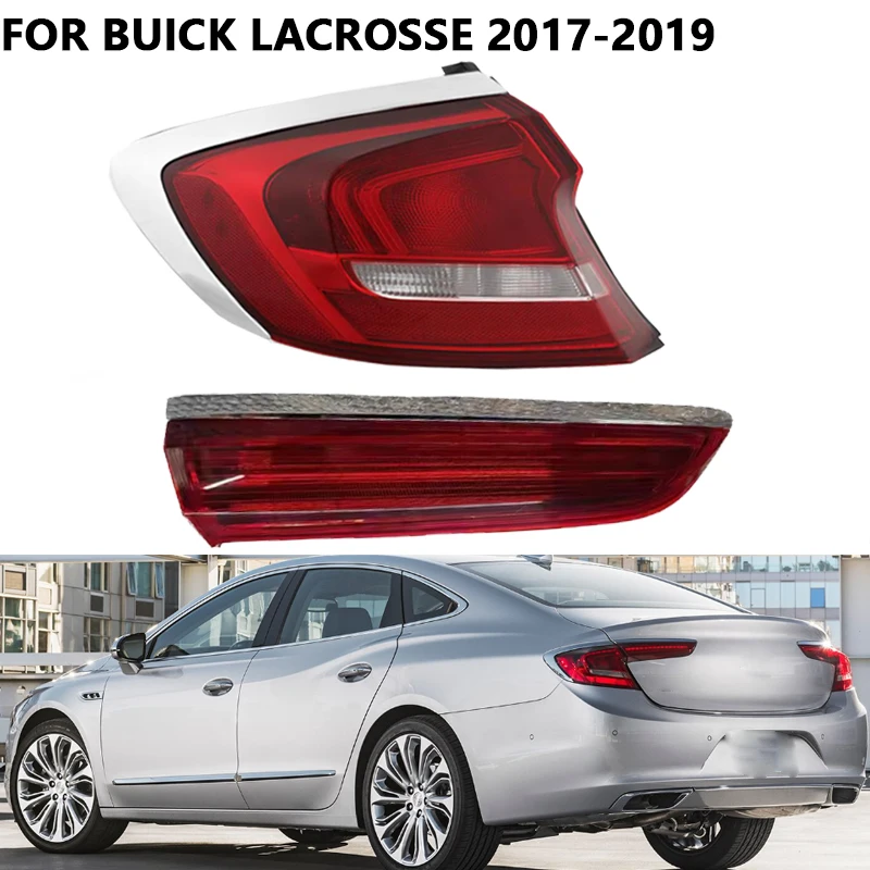 

For Buick Lacrosse 2017 2018 2019 Rear Tail Light Car Rear Headlights Stop Brake Lamp TailLight Bumper Light 26698737