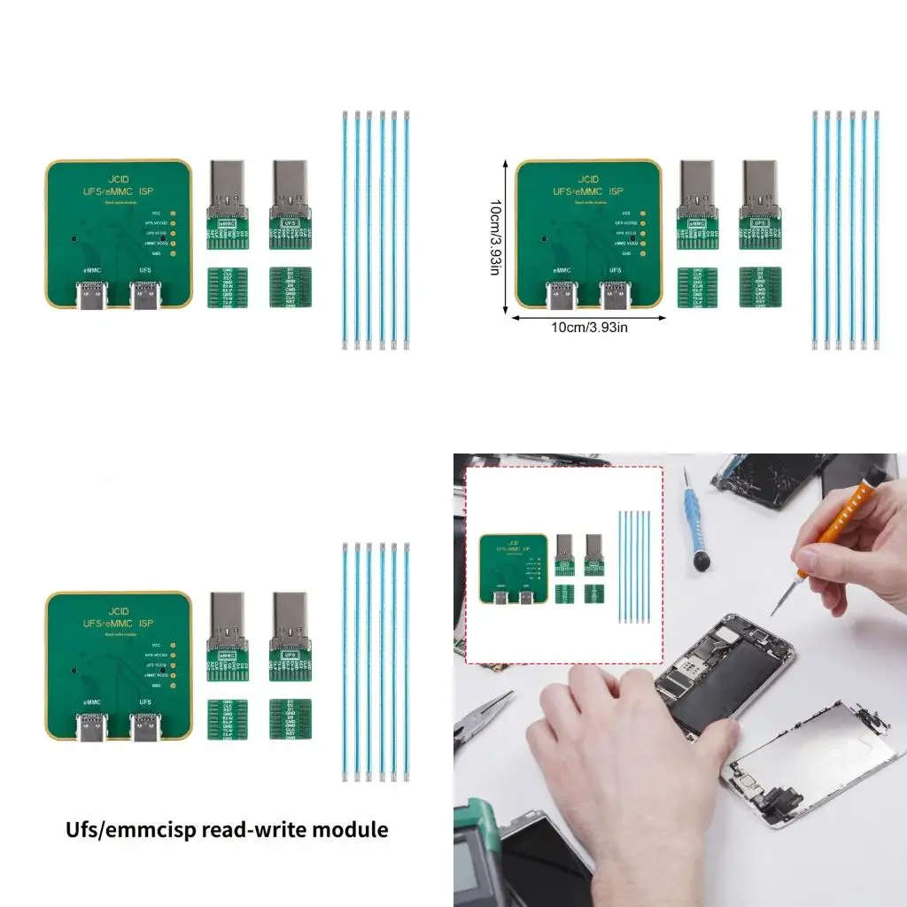 

U70 UFS программатор модуль чтения и записи данных, модуль Fly Wire для eMMC ISP, чтение, запись, передача данных, высокое
