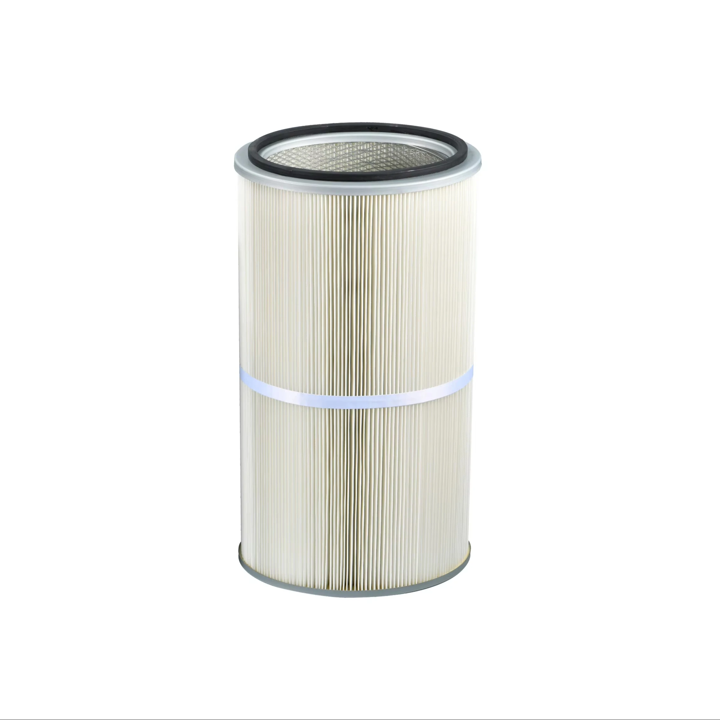 

Polyester Dust Filter Cartridge Anti-Clogging Low Emission Industrial Dust Removal for Plastic Processing Plant
