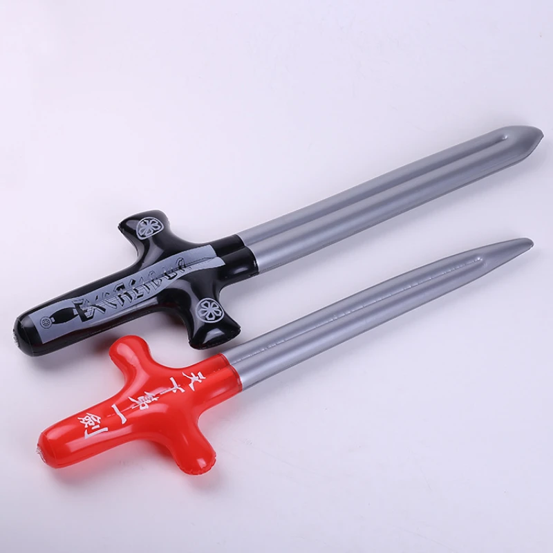 10PCS  Inflatable sword, PVC sword, inflatable world's first sword, evening stage sword, children's inflatable toy