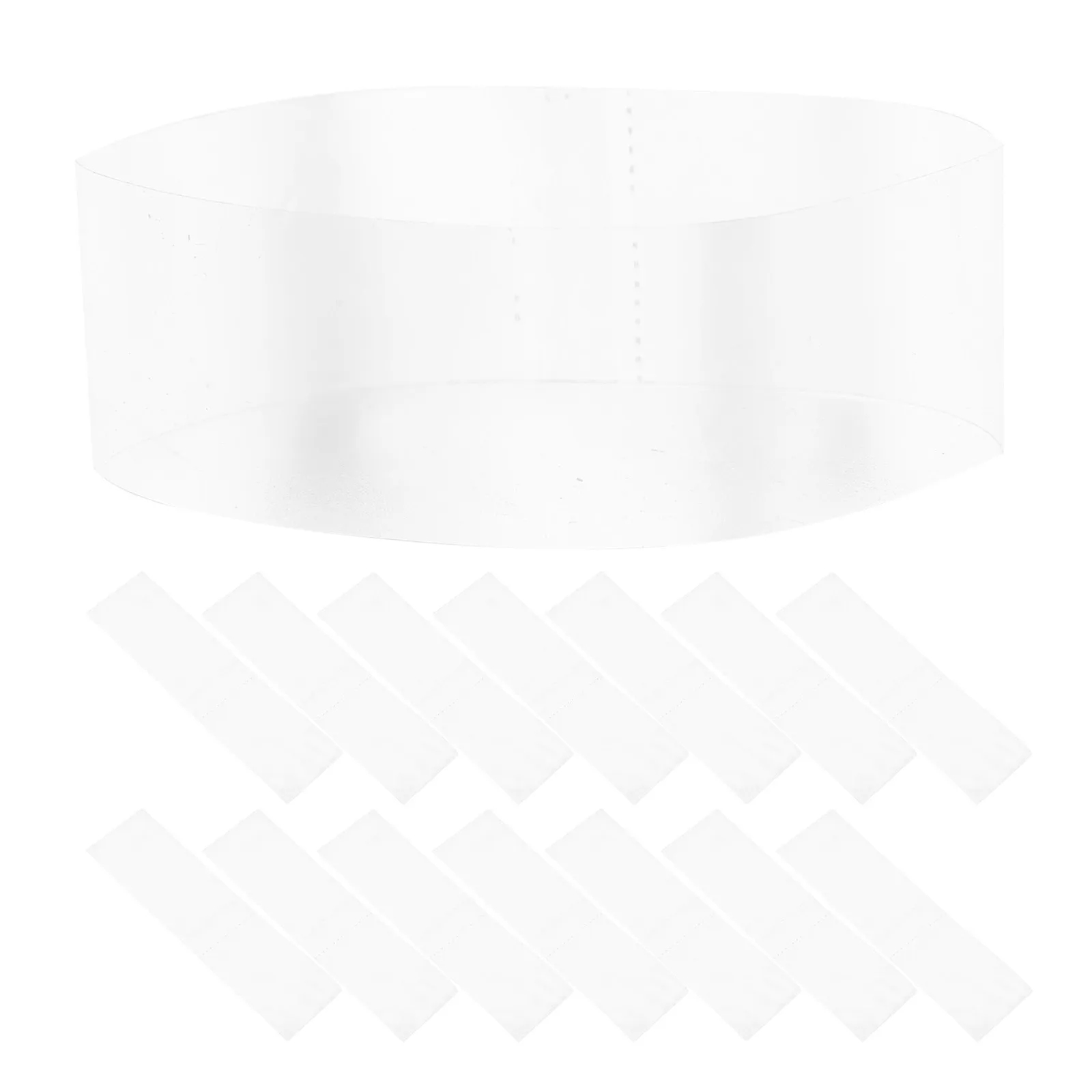 1000 pièces de film thermorétractable facile à déchirer, film plastique pour sceller les bouteilles, film rétractable transparent, film plastique d'emballage pour sceller
