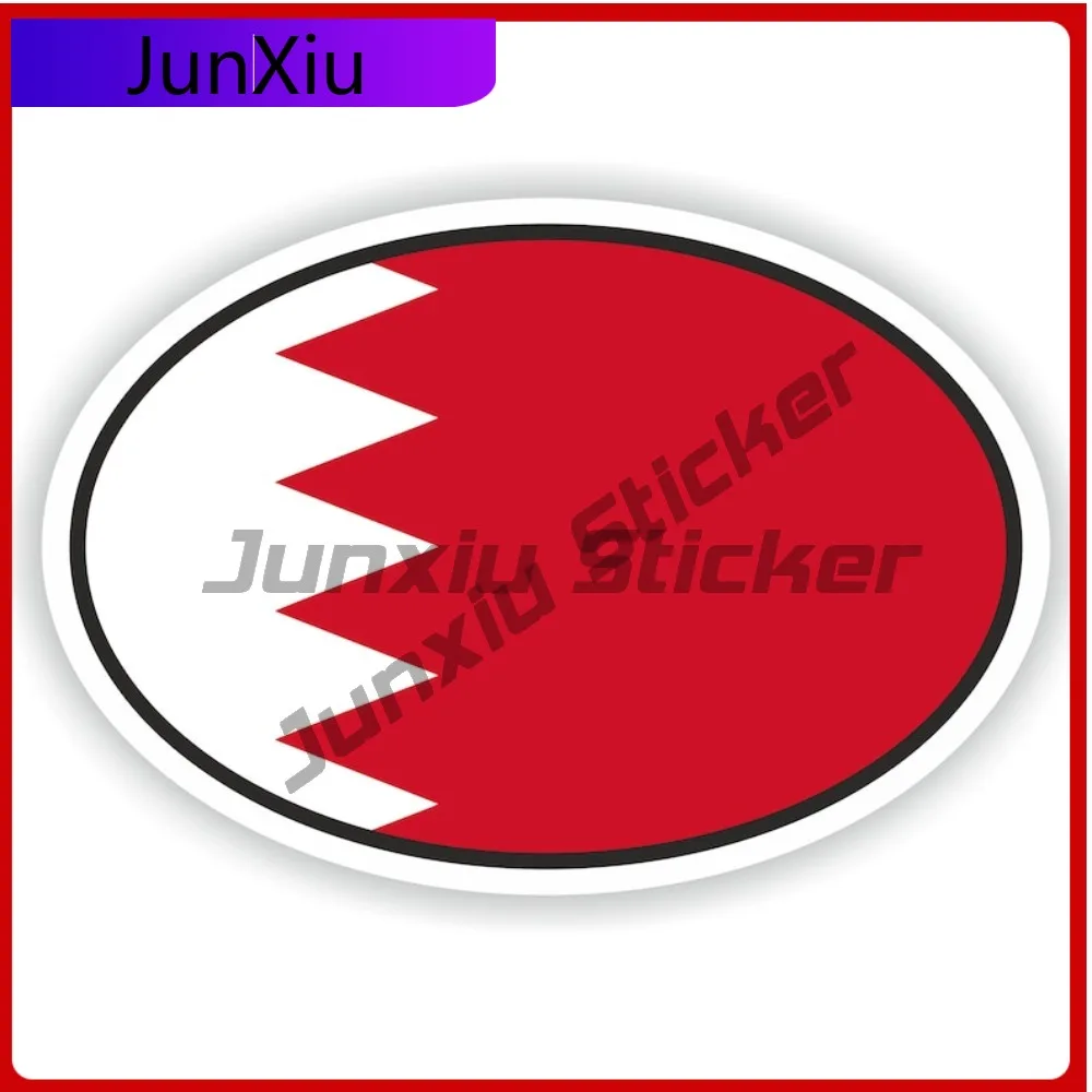 

Bahrain Art Stylish Boat Fade Resistant Sticker Vinyl Boat Sticker Resistant Waterproof Oval Cool Scratch Anti Decal Laptop