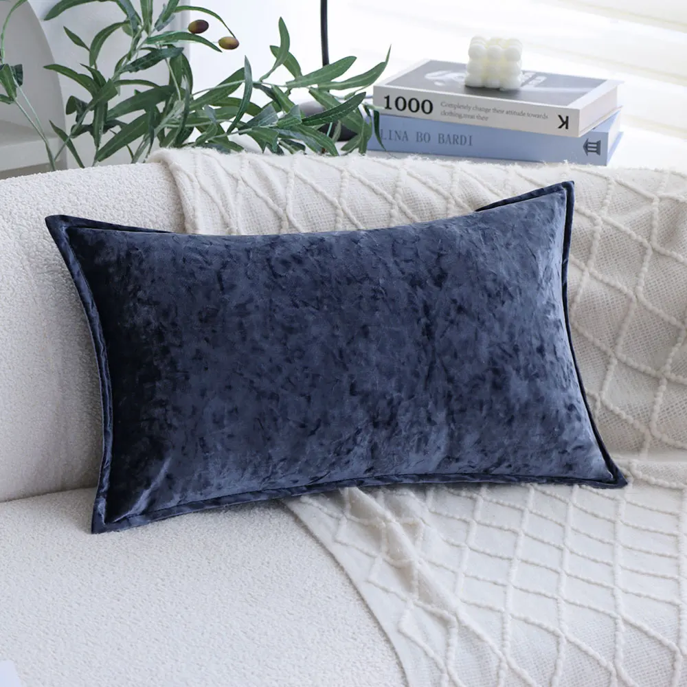 Sofa Throw Pillow Cover 45x45 30x50 Living Room Soft Velvet Pillowcase Home Decor Nordic Style Cojines Decorativos Para Sofá