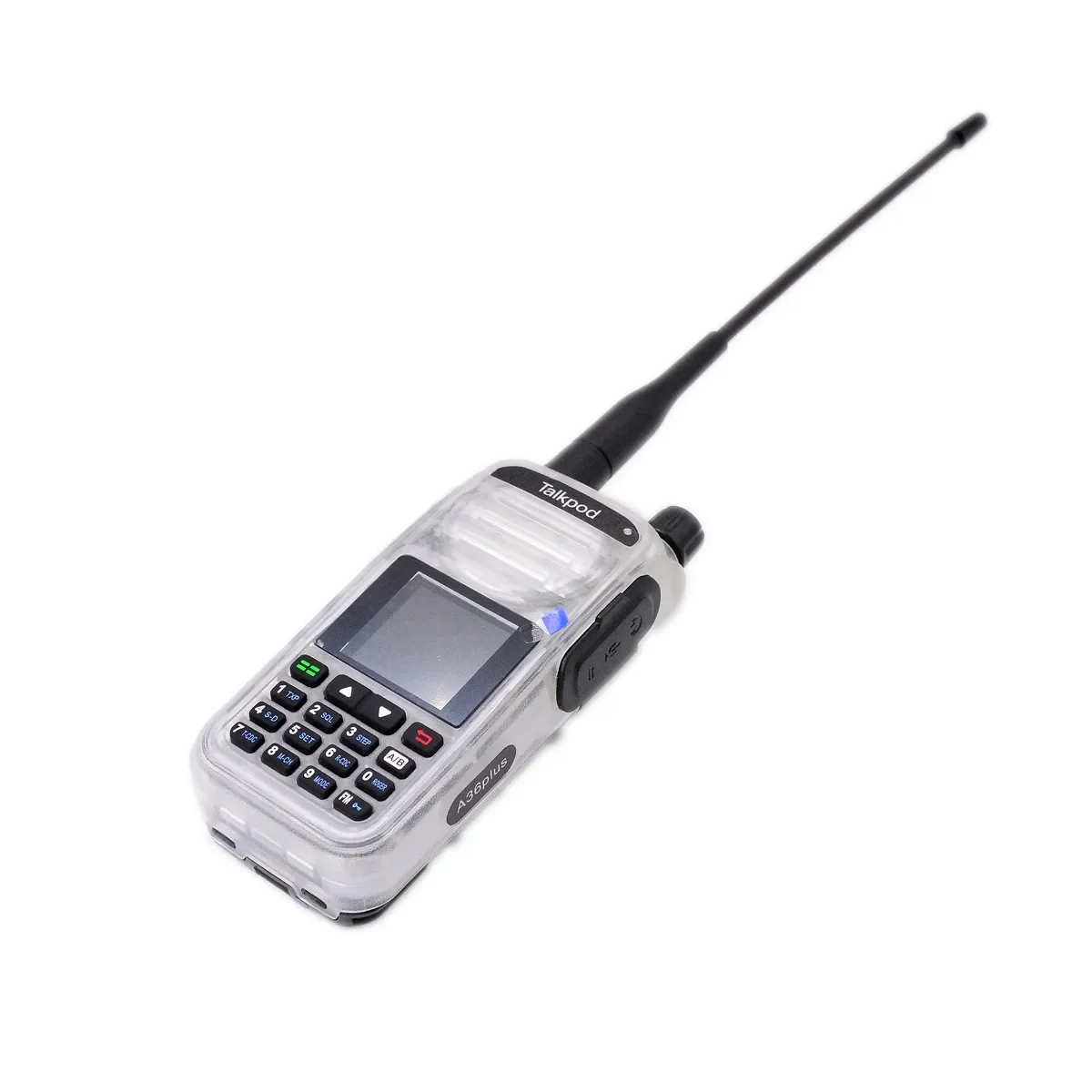 Imagem -03 - Plus Two Way Radio 8w Impermeável Vhf Uhf Dtmf Usb c Teclado de Tela Colorida Air Band Receiver Ham Interphone Talkpod-a36