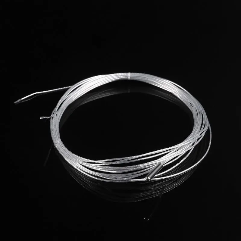 Upgraded Temp Sensor Probe 3mmx15mm Probe 1/3DIN Temperature Sensor Platinum Resistance RTD 2m 2 Wire System PT1000 DropShipping