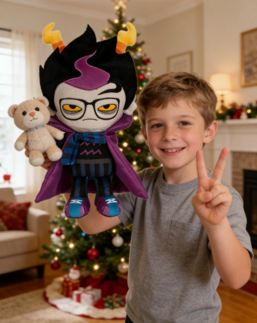 

Плюшевые игрушки Homestuck: Эридан, Ампора, Каная, Мариям, Фефери. Мягкие куклы в стиле аниме. Подарок на день рождения или Рождество.