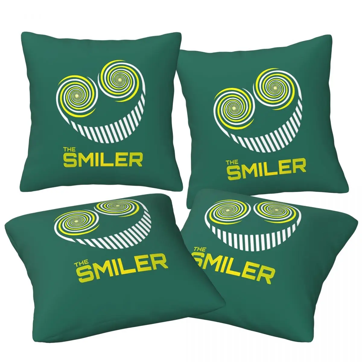 

The SmilerAltonTowersUniformOutfit Merch UkActive 4pcs Square PillowcaseCushionCoverPillow Case Throw Pillow Cover for Home Sofa